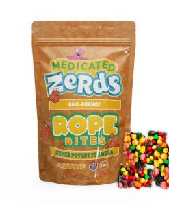Buy Medicated Zerds Rope 4000MG Mushroom – Orange Online