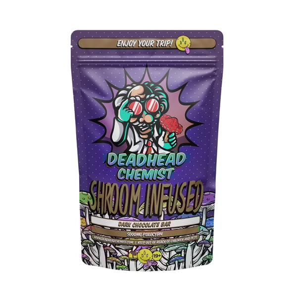 Dark chocolate deathhead